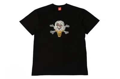 Pre-owned Ice Cream Cherry Face Tee Black