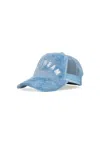 Ice Cream Hat Visiera Curva Man Fur Trucker Cap Blue