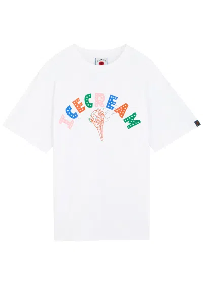 Ice Cream Logo-print Cotton T-shirt