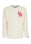 Ice Cream Long Sleeve Shirt Waffle L/s Tee Off White In Off White