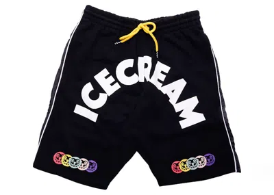 Pre-owned Ice Cream Men's  Arch Shorts In Black
