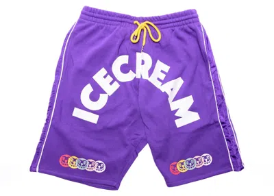 Pre-owned Ice Cream Men's  Arch Shorts In Purple