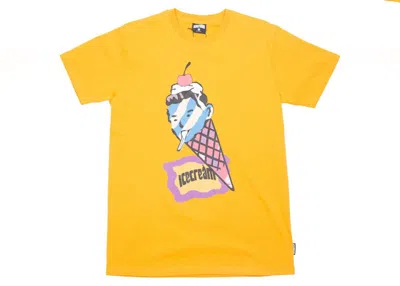Pre-owned Ice Cream Men's  Conehead Tee Shirt In Yellow