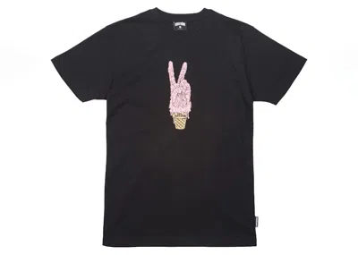 Pre-owned Ice Cream Men's  Cup Tee Shirt In Black