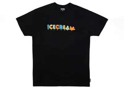 Pre-owned Ice Cream Men's  Drip Tee Shirt In Black
