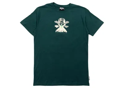 Pre-owned Ice Cream Men's  Echo Chamber Tee Shirt In Green