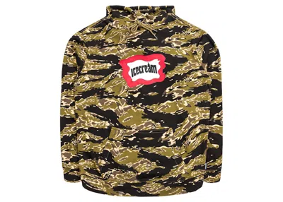 Pre-owned Ice Cream Men's  Flag Hoodie In Camo