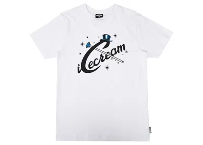 Pre-owned Ice Cream Men's  Gleam Tee Shirt In White