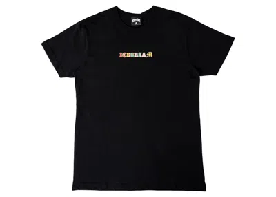 Pre-owned Ice Cream Men's  Hodgepodge Tee Shirt In Black