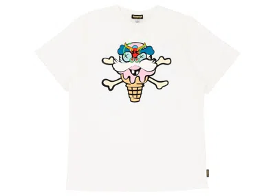 Pre-owned Ice Cream Men's  Lion Dance T-shirt In White
