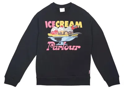 Pre-owned Ice Cream Men's  Moon Crew Sweater In Black
