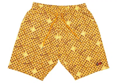 Pre-owned Ice Cream Men's  Nyjah Shorts In Yellow/sunflower