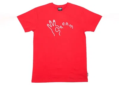 Pre-owned Ice Cream Men's  Ok Tee Shirt In Red