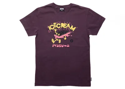 Pre-owned Ice Cream Men's  Party Tee Shirt In Brown/shale