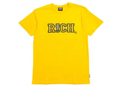 Pre-owned Ice Cream Men's  Richer Tee Shirt In Yellow