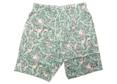 Pre-owned Ice Cream Men's  Rolls Shorts In Green/smoke