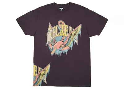 Pre-owned Ice Cream Men's  Scorpsickle Knit Tee Shirt In Brown/shale