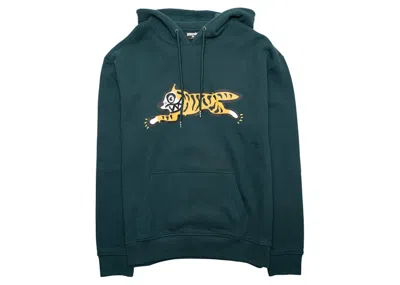 Pre-owned Ice Cream Men's  Stripes Hoodie In Green/dark Ponderosa Pine