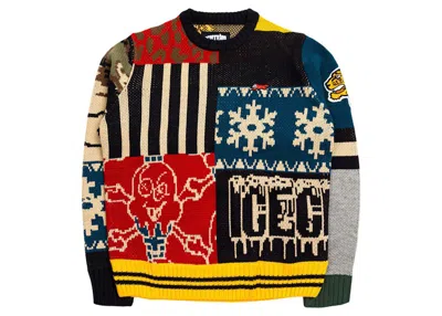 Pre-owned Ice Cream Men's  Syrup Sweater In Black