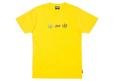 Pre-owned Ice Cream Men's  Toffee Tee Shirt In Yellow