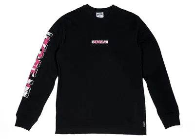 Pre-owned Ice Cream Men's  Transition Long Sleeve Tee Shirt In Black