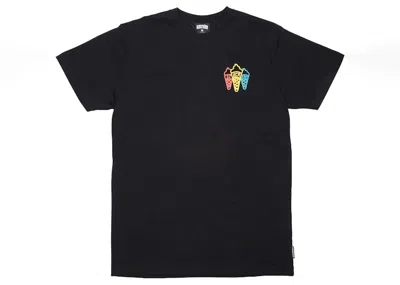 Pre-owned Ice Cream Men's  Trifecta Tee Shirt In Black