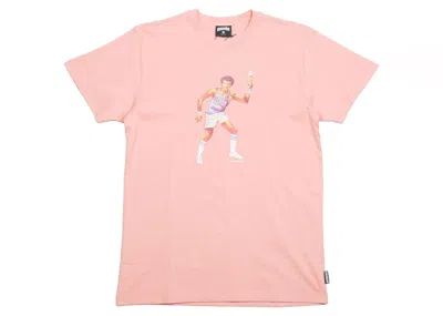 Pre-owned Ice Cream Men's  Twist Tee Shirt In Pink/rose Tan