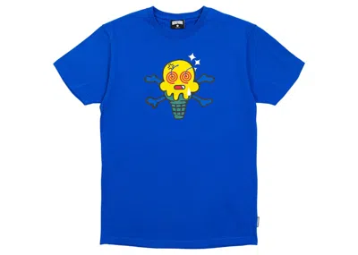 Pre-owned Ice Cream Men's  Wasted Tee Shirt In Blue