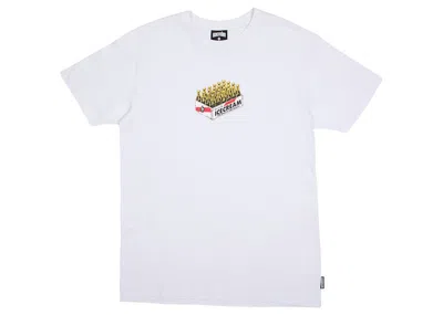 Pre-owned Ice Cream Men's  Wealth And Health Tee Shirt In White