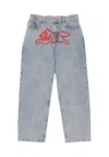 Ice Cream Men's Running Dog Double Scoop Denim Pant Light Wash Blue