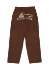 Ice Cream Men's Running Trousers Dog Cargo Pant Brown In Brown