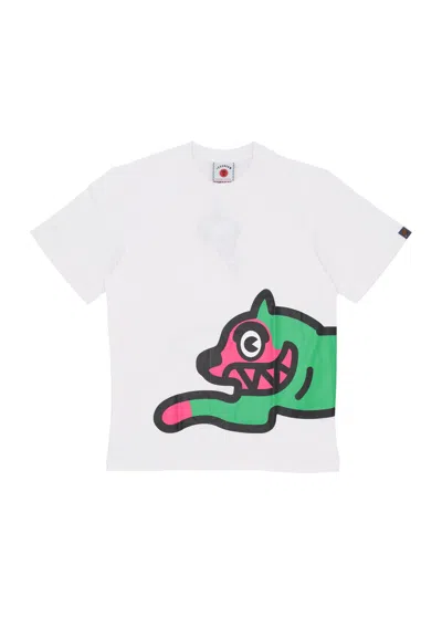 Ice Cream Men's Sweater Running Dog Tee White