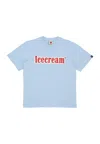 Ice Cream Men's T-shirt Puff Print Logo Tee Blue In Blue