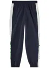 Ice Cream Soft Serve Nylon Track Pants In Navy