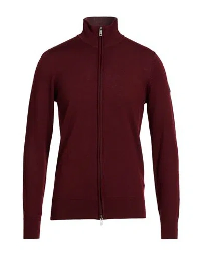 Ice Iceberg Man Cardigan Burgundy Size Xxl Wool