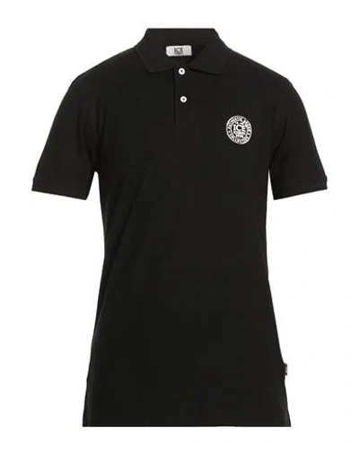 Ice Iceberg Man Polo Shirt Black Size Xxl Cotton