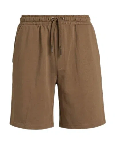 Ice Iceberg Man Shorts & Bermuda Shorts Brown Size Xxl Cotton