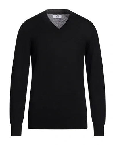 Ice Iceberg Man Sweater Black Size Xxl Wool