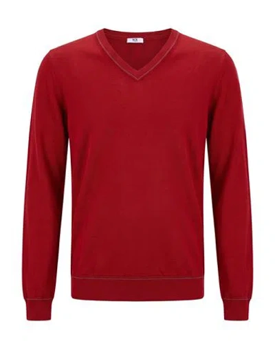 Ice Iceberg Man Sweater Brick Size Xxl Wool, Acrylic In Multi
