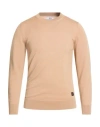 Ice Iceberg Man Sweater Sand Size S Wool In Neutral