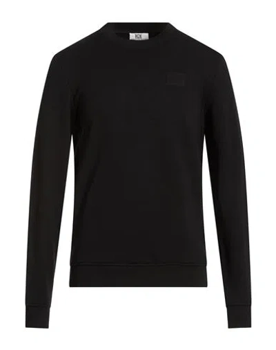 Ice Iceberg Man Sweatshirt Black Size Xxl Cotton