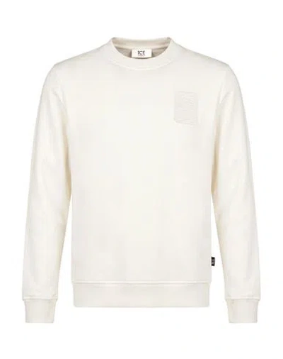 Ice Iceberg Man Sweatshirt White Size S Cotton
