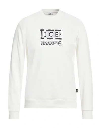 Ice Iceberg Man Sweatshirt White Size Xl Cotton