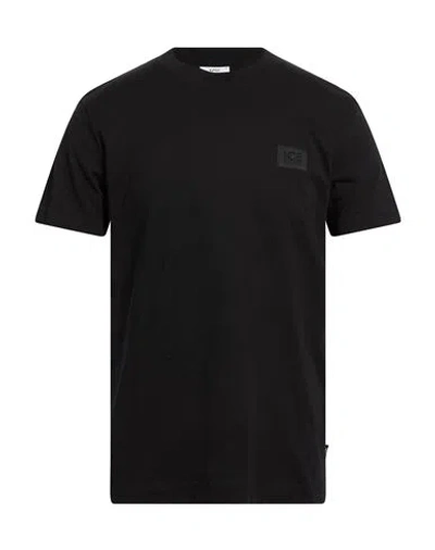 Ice Iceberg Man T-shirt Black Size Xxl Cotton