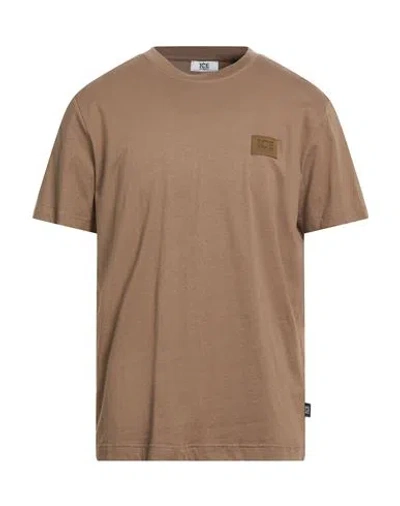 Ice Iceberg Man T-shirt Light Brown Size Xxl Cotton