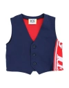 Ice Iceberg Toddler Boy Tailored Vest Midnight Blue Size 3 Cotton, Polyester In Blue