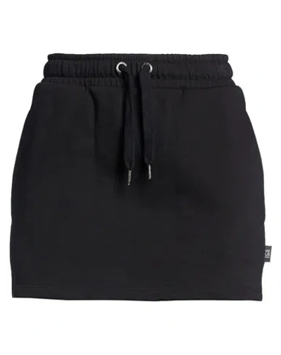 Ice Iceberg Woman Mini Skirt Black Size L Cotton