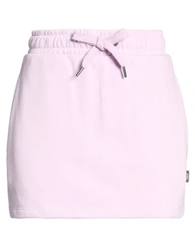 Ice Iceberg Woman Mini Skirt Lilac Size Xl Cotton In Purple