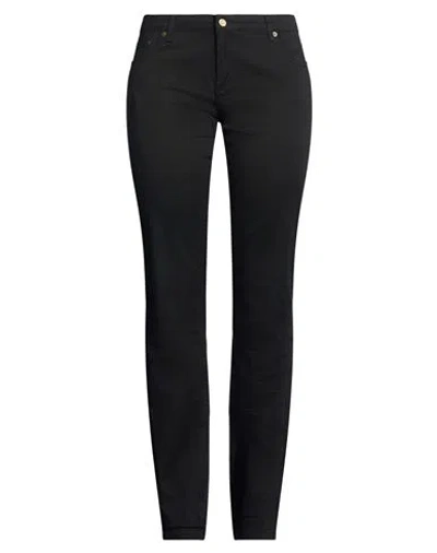 Ice Iceberg Woman Pants Black Size 36 Cotton, Elastane