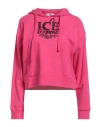 Ice Iceberg Woman Sweatshirt Fuchsia Size Xl Cotton In Pink